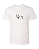 Yep shirt white